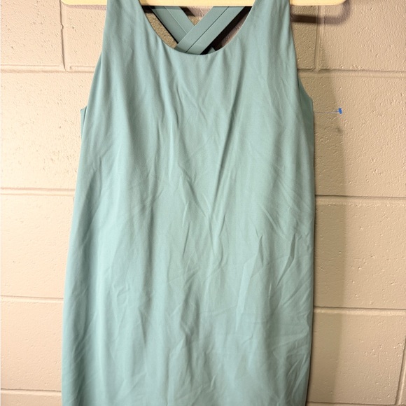 Women's FLX Affirmation Crossback Dress with Built-In Shorts - Picture 3 of 8